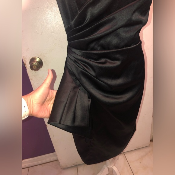 White House Black Market-Blk Sweetheart Neckline Strapless, Sheath Dress, SZ 08 - Picture 10 of 14